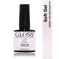 One Step Brush On Builder Shimmer Pink