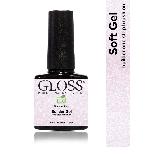 One Step Brush On Builder Shimmer Pink