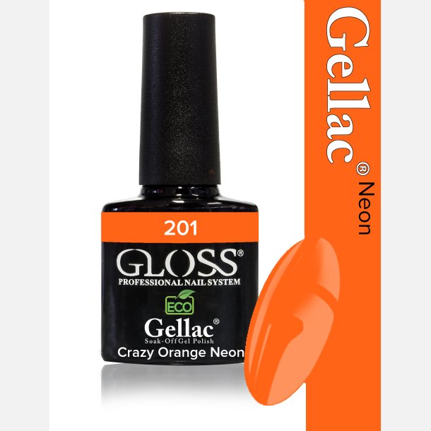 Gellac 201 / L1186 Crazy Orange Neon