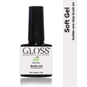 One Step Brush On Builder Milky White