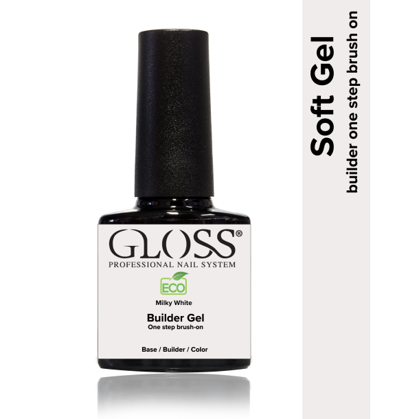 One Step Brush On Builder Milky White