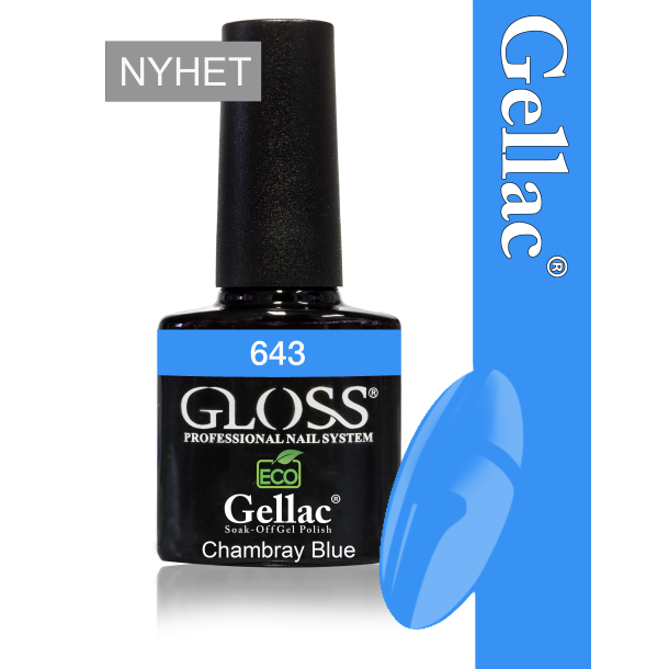 Gellac 643 Chambray Blue