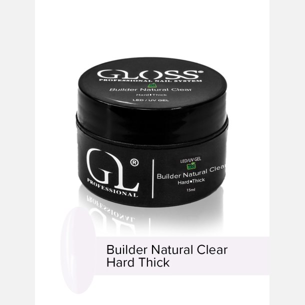 Builder Natural Clear Hard Thick