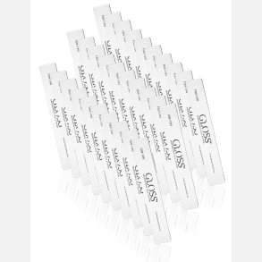 Neglefil rektangulre 100/180 gr - sett 30 stk.