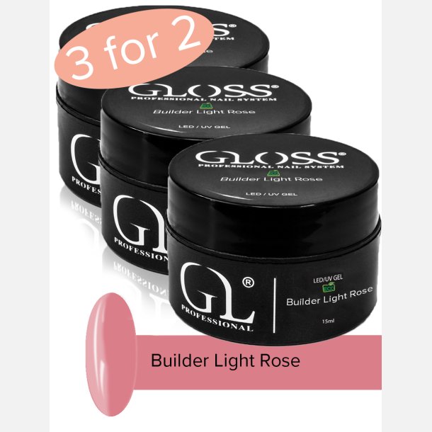 3 for 2 Builder Light Rose