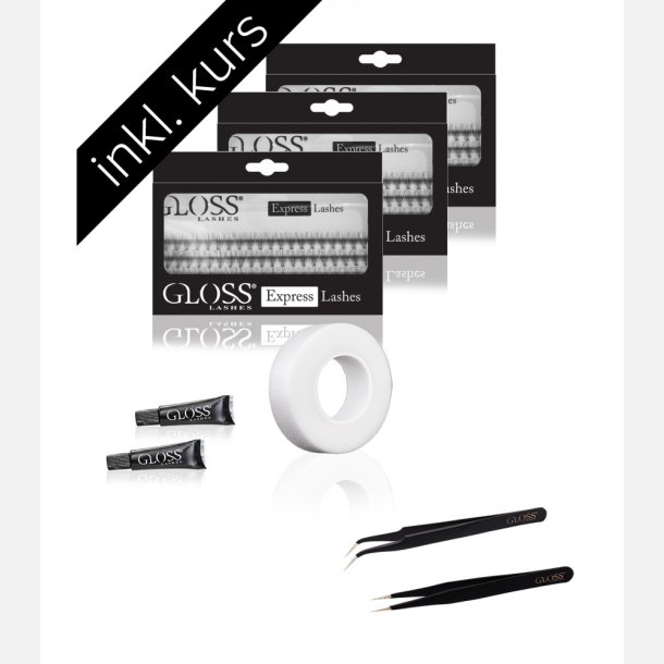 Kurs pakke express Gloss lashes punktvipper