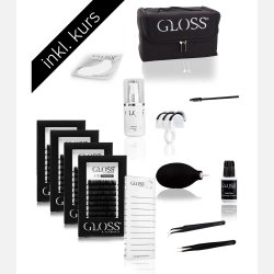Kurs pakke Gloss lashes 3-7D volume teknikk
