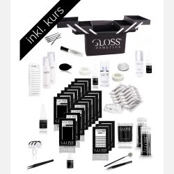 Kurs pakke Gloss lashes 3-7D volume teknikk