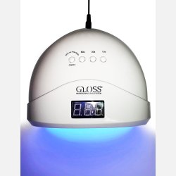 LED Gloss Lampe med display