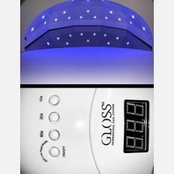 LED Gloss Lampe med display