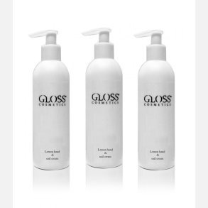 Lemon nail & hand cream 250mlx3